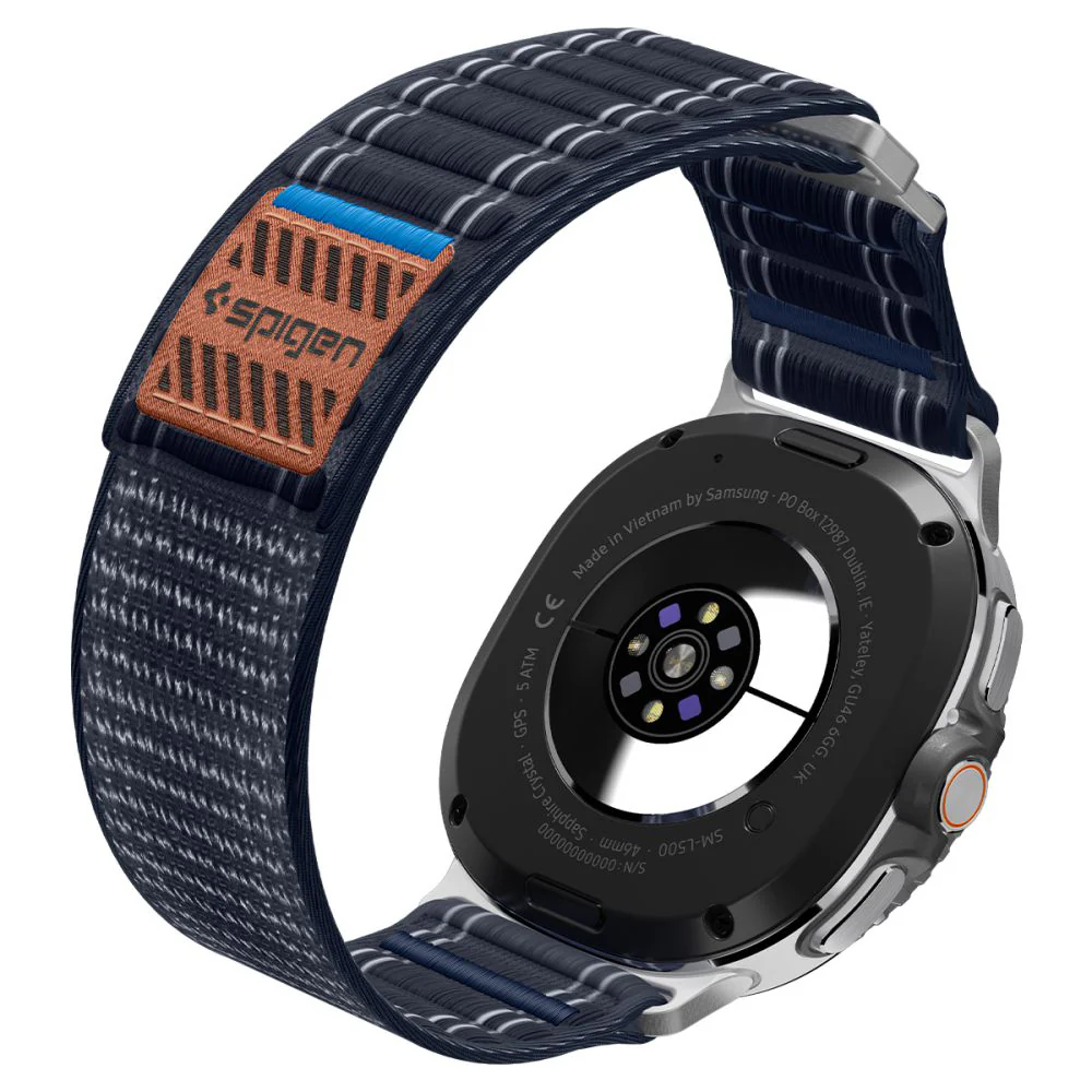 Spigen WBF0 Band for Samsung Galaxy Watch8 / Watch8 Classic Series, Navy Blue AMP10155 - Image 5