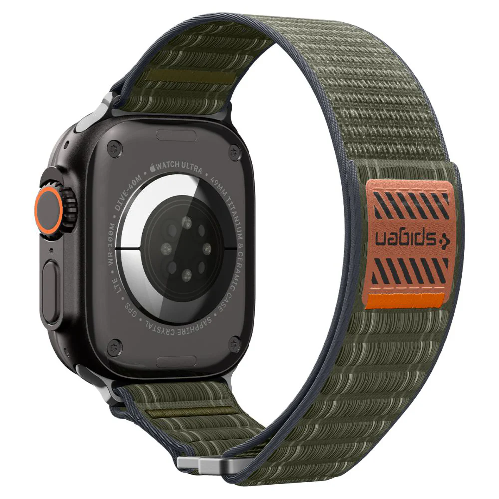 Spigen WBF0 Strap for Apple Watch 49mm / 46mm / 45mm / 44mm Series, Green AMP10142 - Image 2