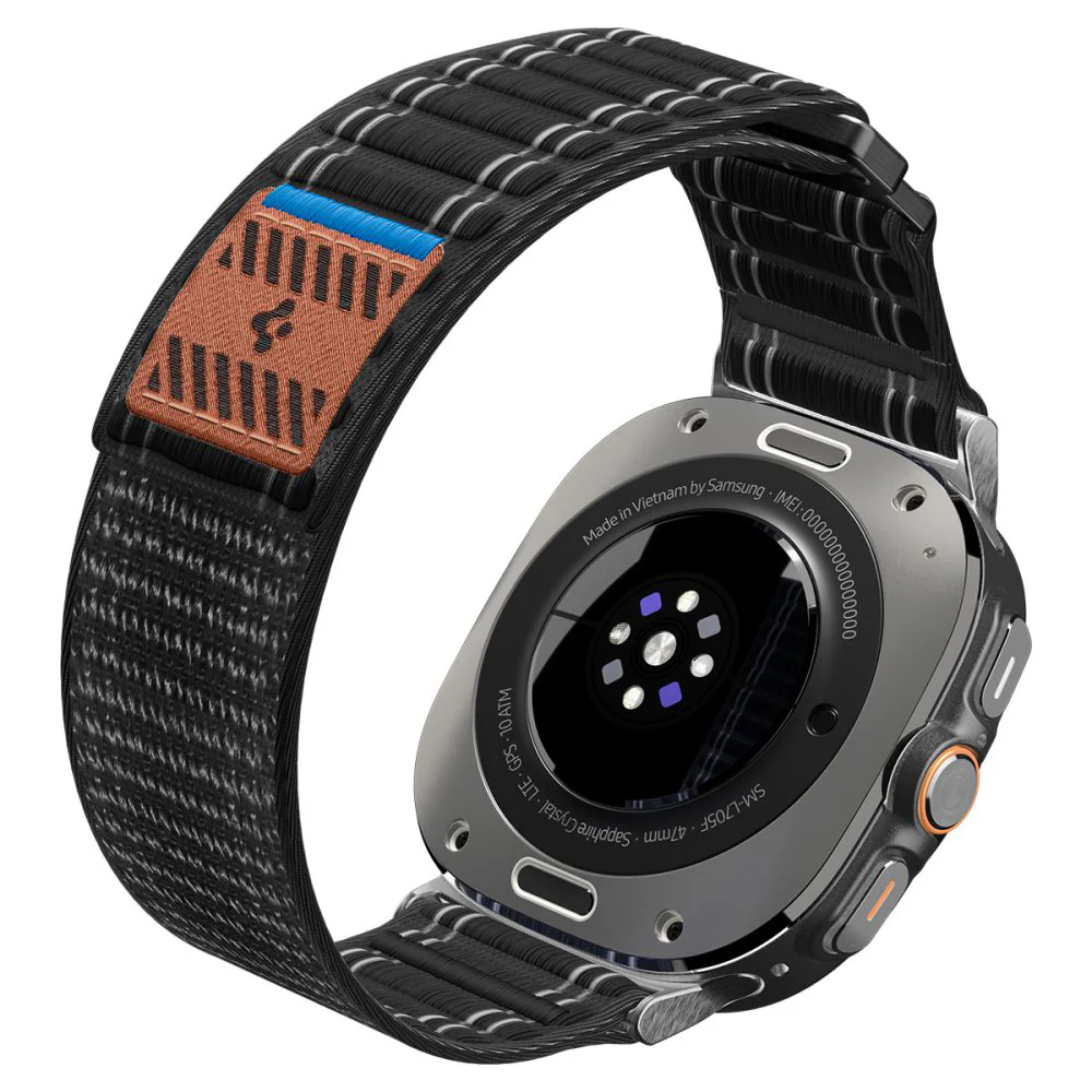 Spigen WBF0 Strap for Samsung Galaxy Watch Ultra, Black AMP10146 - Image 6
