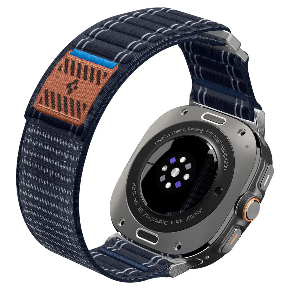 Spigen WBF0 Strap for Samsung Galaxy Watch Ultra, Navy Blue AMP10148 - Image 4