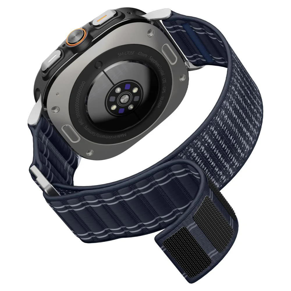Spigen WBF0 Strap for Samsung Galaxy Watch Ultra, Navy Blue AMP10148 - Image 7