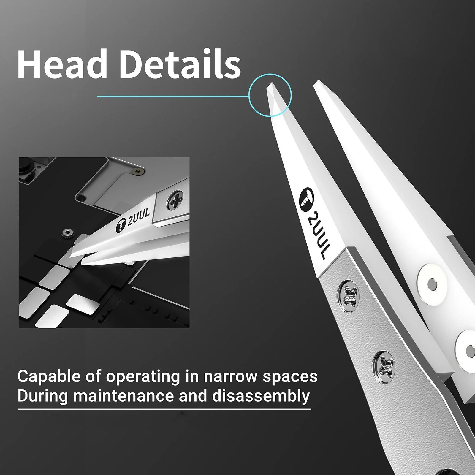 Straight Tweezer 2UUL TW31 - Image 4