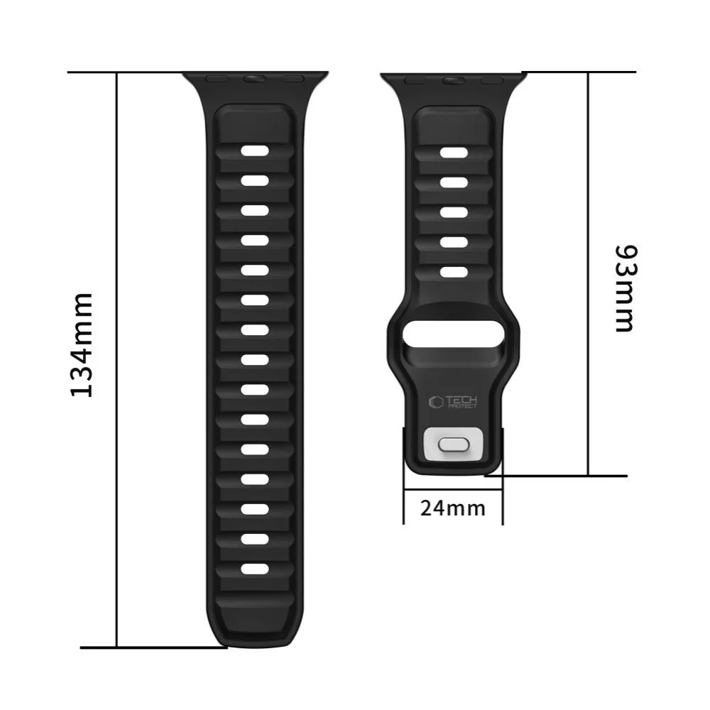 Tech-Protect Iconband Line Strap for Apple Watch 49mm / 46mm / 45mm / 44mm Series, Green - Image 3