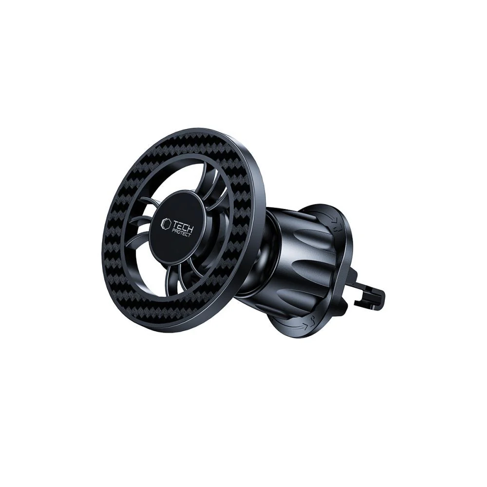 Tech-Protect N56 Carbon Vent Magnetic Car Holder, Universal, Black