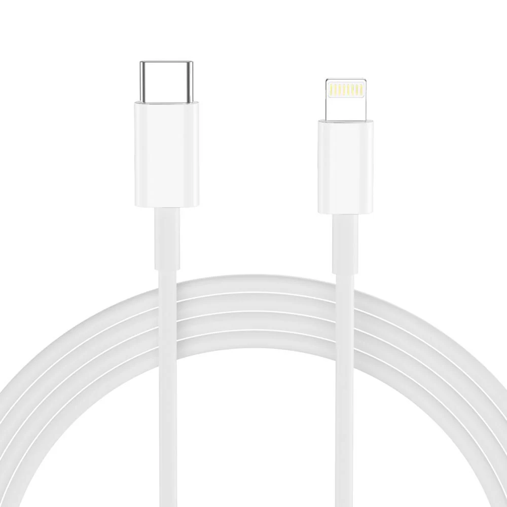 Tech-Protect NCA20 Lightning Cable Wall Charger, 20W, 3A, 1 x USB-A - 1 x USB-C, White - Image 6