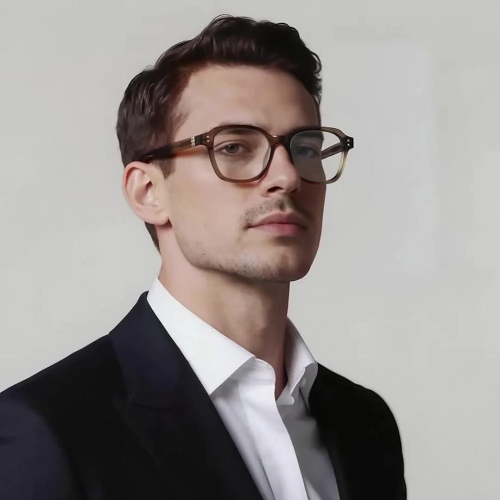 Techsuit 2227 Men's Computer Glasses, Anti-Blue Light, Black - Image 4