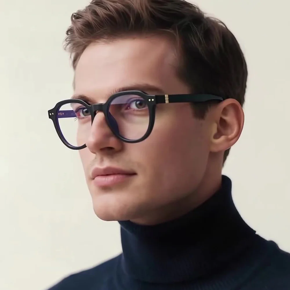 Techsuit 2228 Men's Computer Glasses, Anti-Blue Light, Black - Image 6