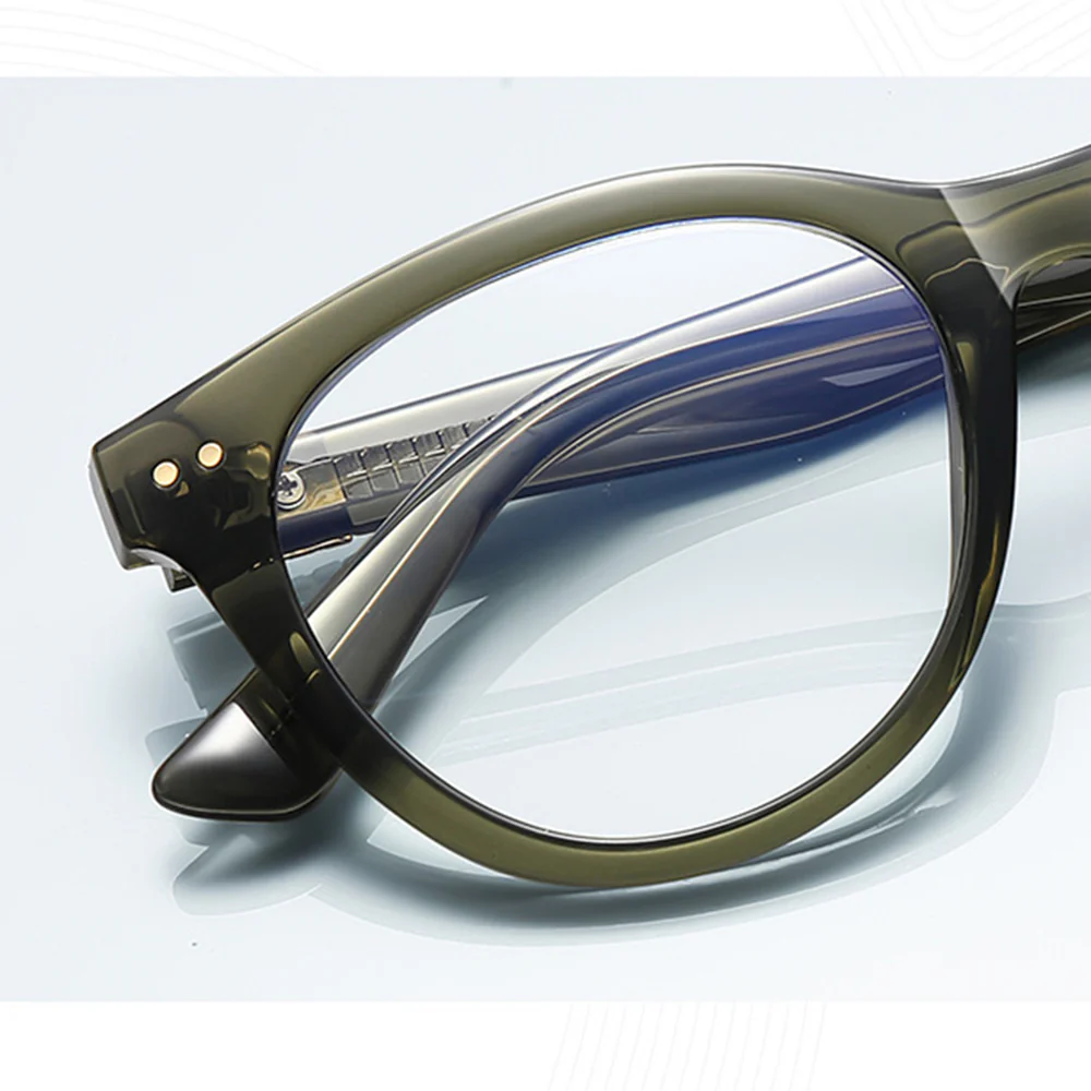 Techsuit 2231 Men's Computer Glasses, Anti-Blue Light, Light Brown - Image 6