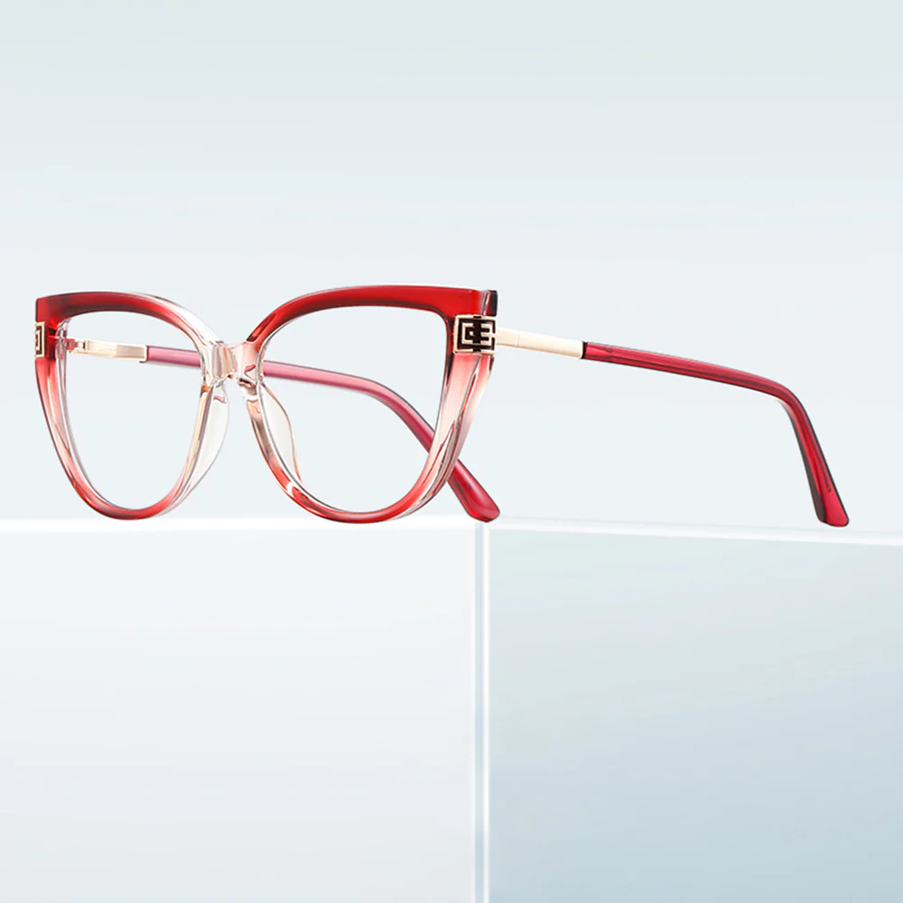 Techsuit 2259 Women's Computer Glasses, Anti-Blue Light, Pink - Image 4