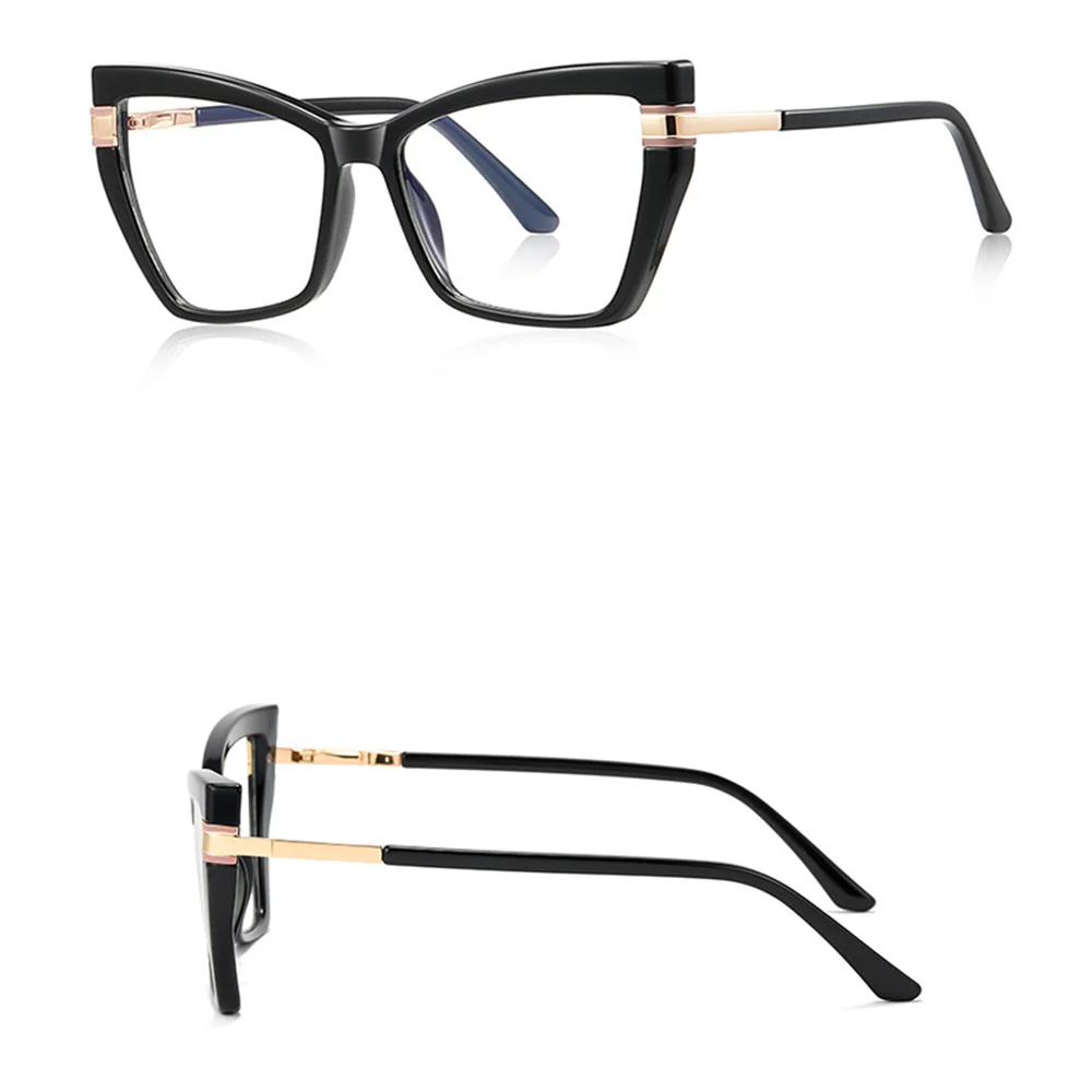 Techsuit 2269 Women's Computer Glasses, Anti-Blue Light, Black - Image 3
