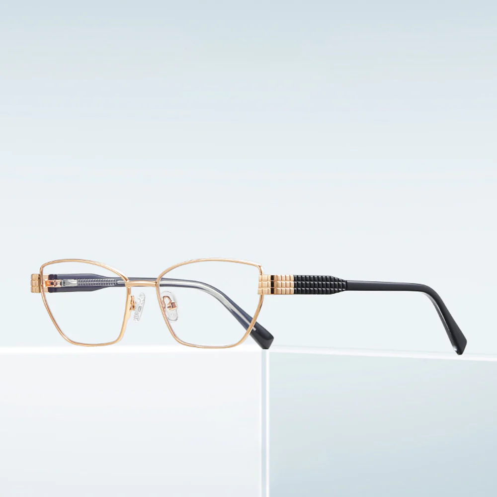 Techsuit 3162 Women's Computer Glasses, Anti-Blue Light, Black - Image 3