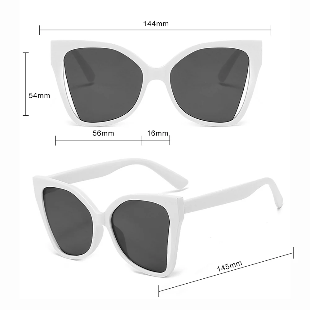 Techsuit 5335 Women's Sunglasses, Black Gray - Image 7