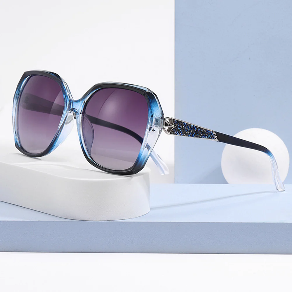Techsuit 5599 Women's Sunglasses, Polarized, UV Protection, Purple - Image 5