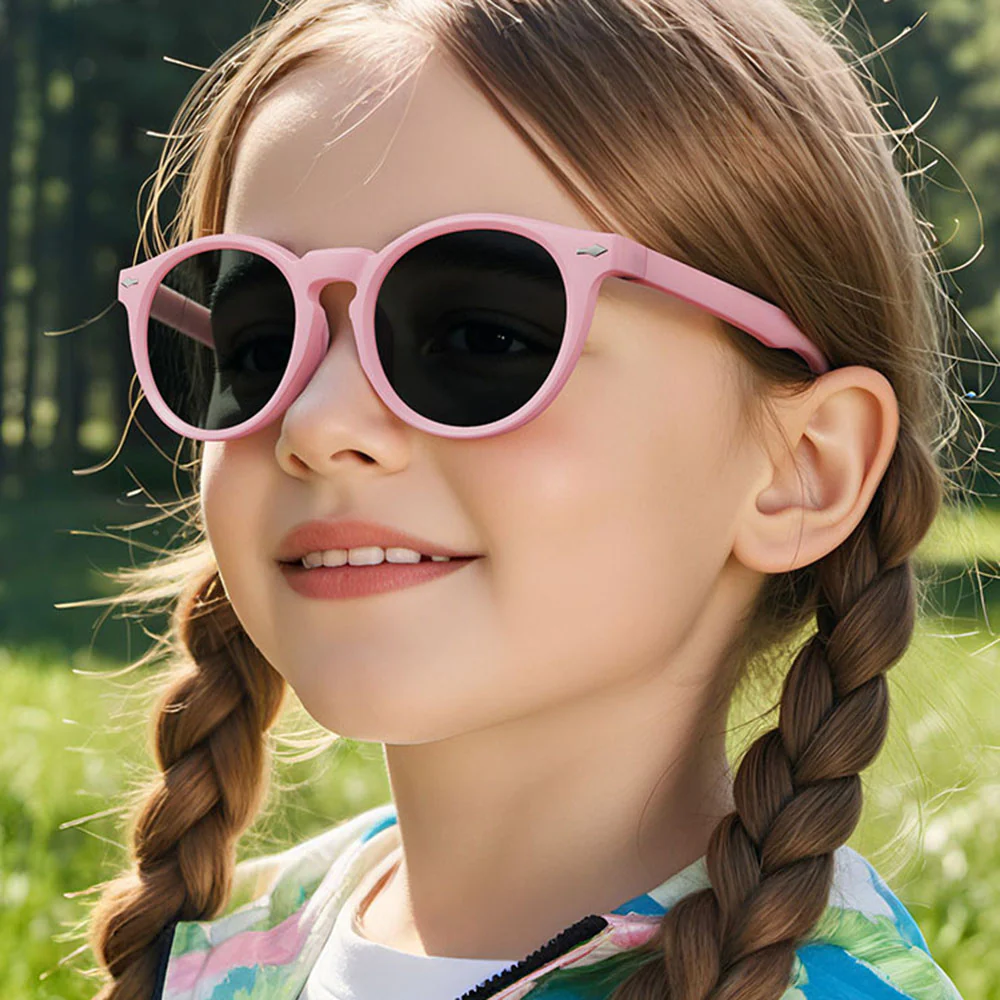 Techsuit 602 Kids Sunglasses, Polarized, UV Protection, Black - Image 3