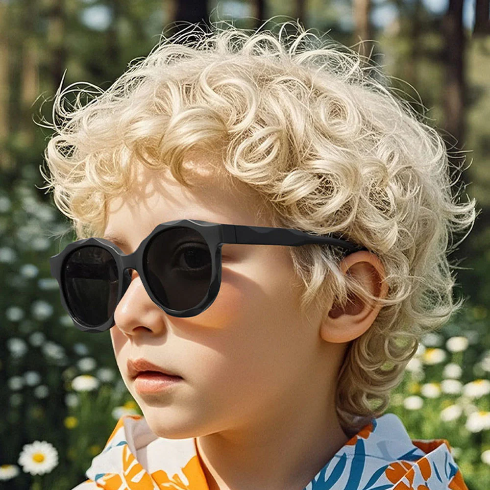 Techsuit 627 Kids' Sunglasses, Polarized, UV Protection, Black - Image 7