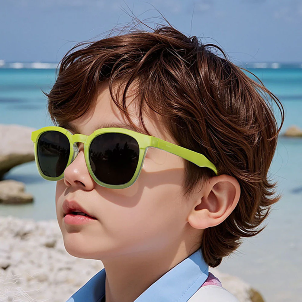Techsuit 691 Kids' Sunglasses, Polarized, UV Protection, Orange - Image 6