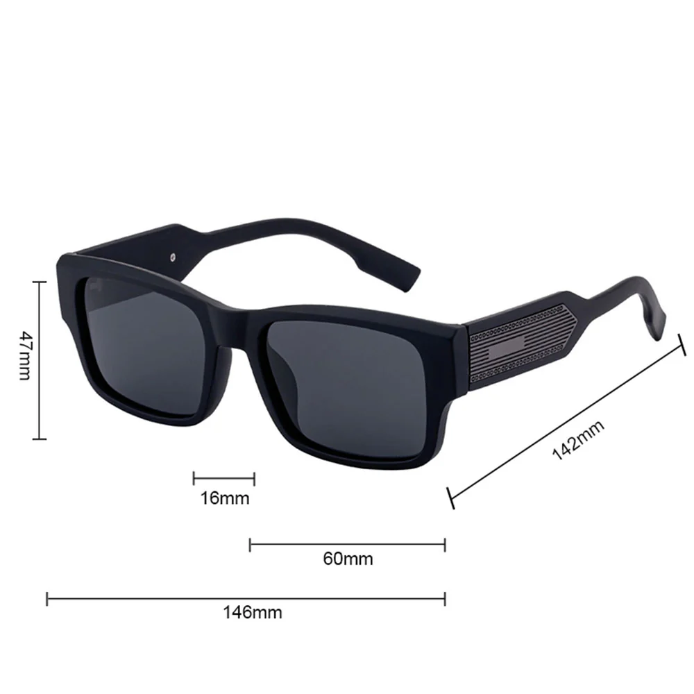 Techsuit 8485 Women's Sunglasses, Polarized, UV Protection, Black - Image 5