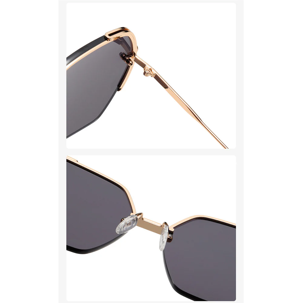 Techsuit 8561 Women's Sunglasses, Silver Blue - Image 5