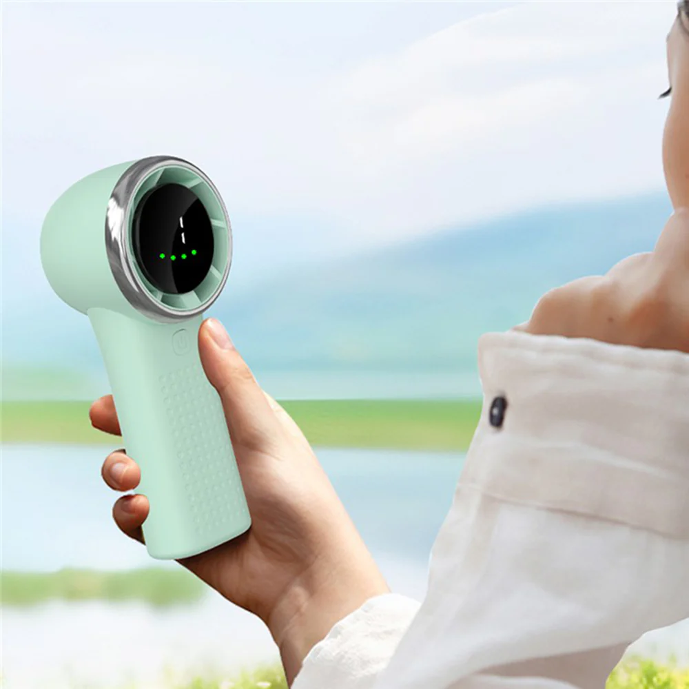Techsuit A8 Portable Fan, Green - Image 6