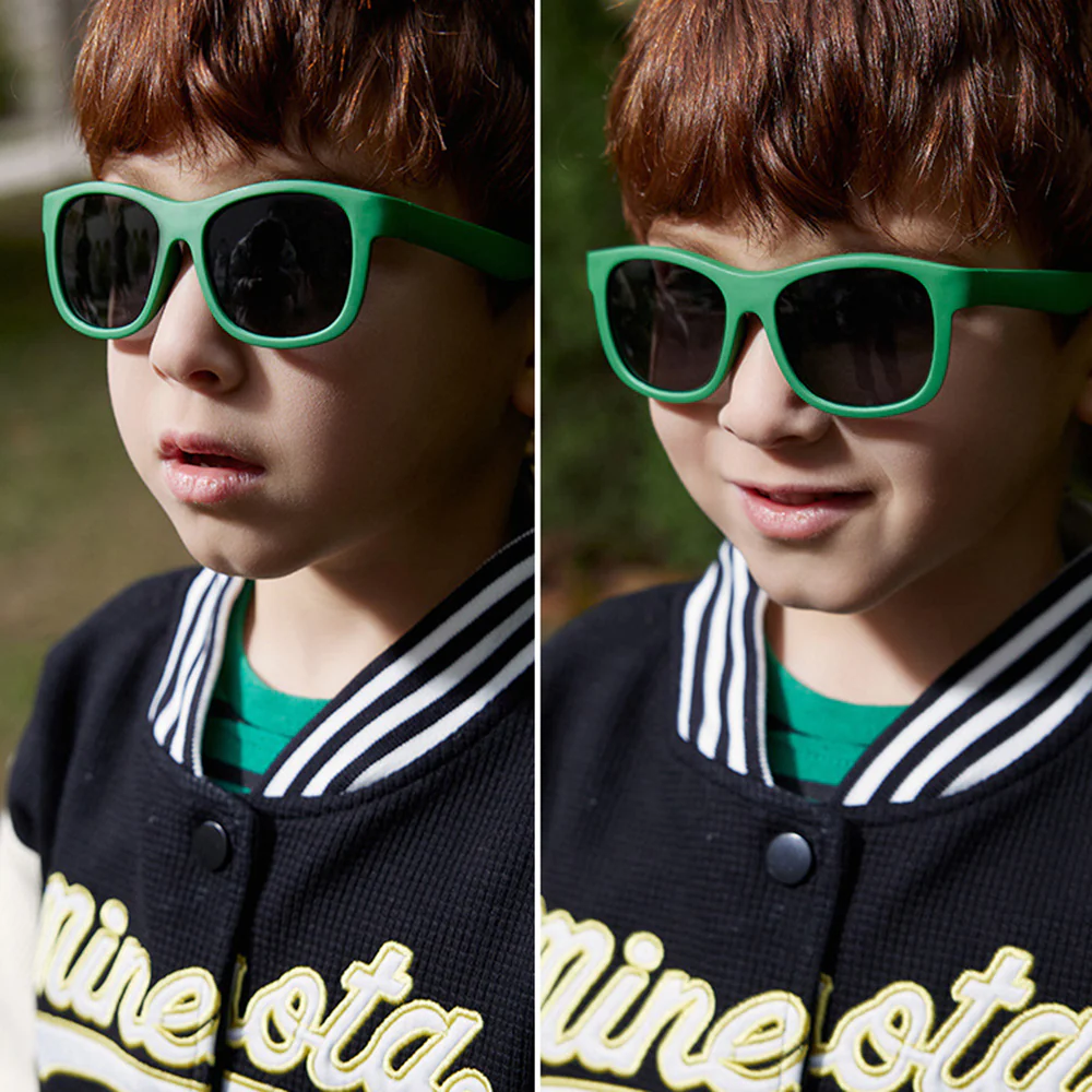 Techsuit Baby Sunglasses 8306-C14, Polarized, Black Red - Image 11