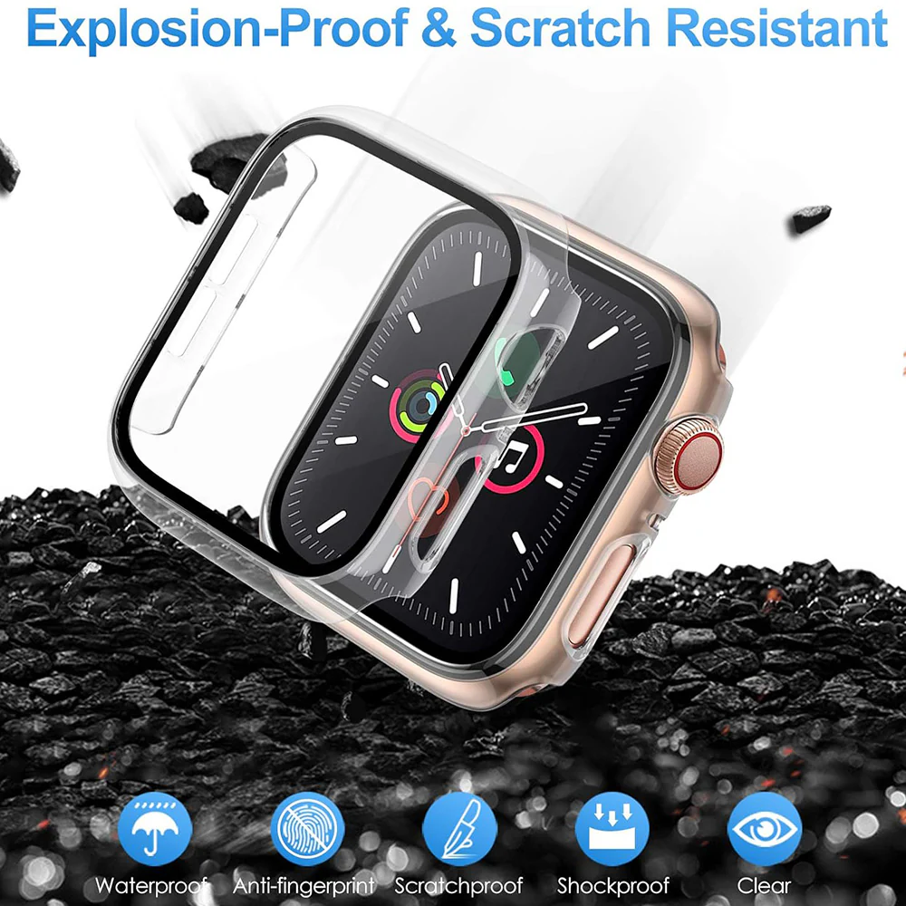 Techsuit Defense360 Pro Bezel Case for Huawei Watch Ultimate, Transparent - Image 2