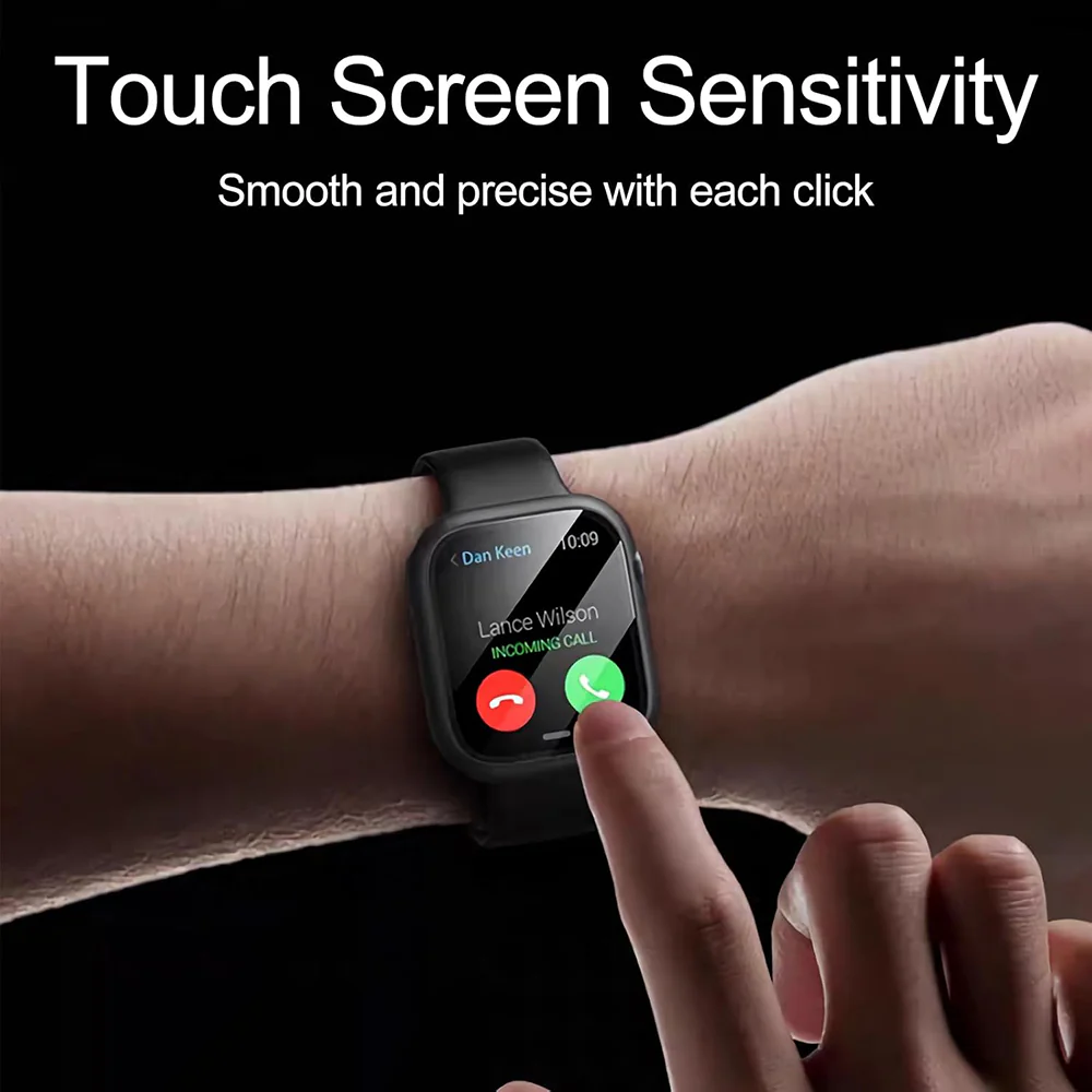 Techsuit Defense360 Pro Case for Apple Watch 42mm Series, Black - Image 4