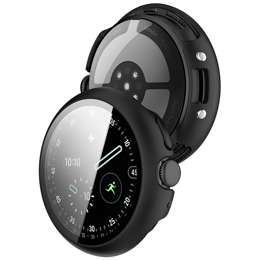 Techsuit Defense360 Pro Case for Google Pixel Watch 4 41mm, Black - Image 2