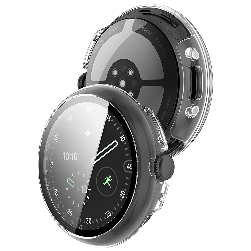 Techsuit Defense360 Pro Case for Google Pixel Watch 4 45mm, Transparent - Image 3