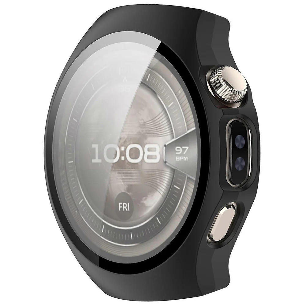 Techsuit Defense360 Pro Case for Huawei Watch 5 46mm, Black - Image 2