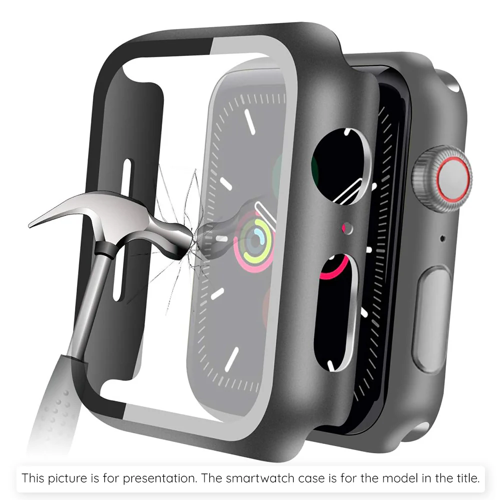 Techsuit Defense360 Pro Case for Huawei Watch Fit 4 Pro, Black