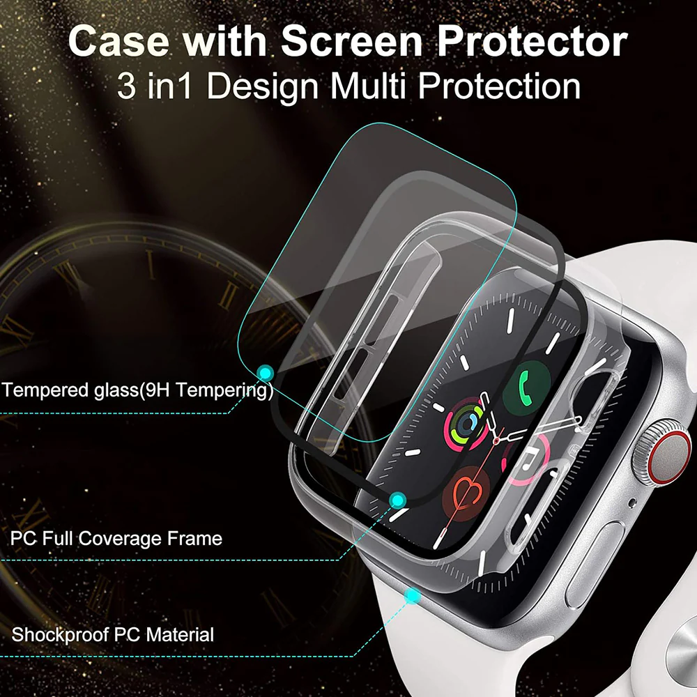 Techsuit Defense360 Pro Case for Xiaomi MI Band 9, Transparent - Image 6