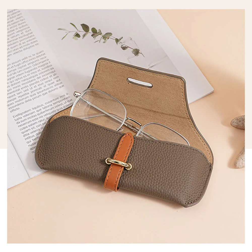 Techsuit ETL3 Glasses Case, 170mm x 65mm x 20mm, Brown - Image 4
