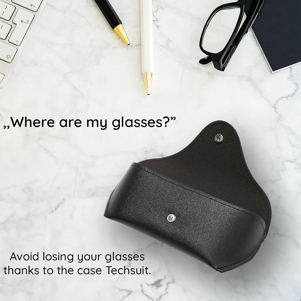 Techsuit ETPU2 Glasses Case, 167mm x 70mm x 40mm, Brown - Image 4