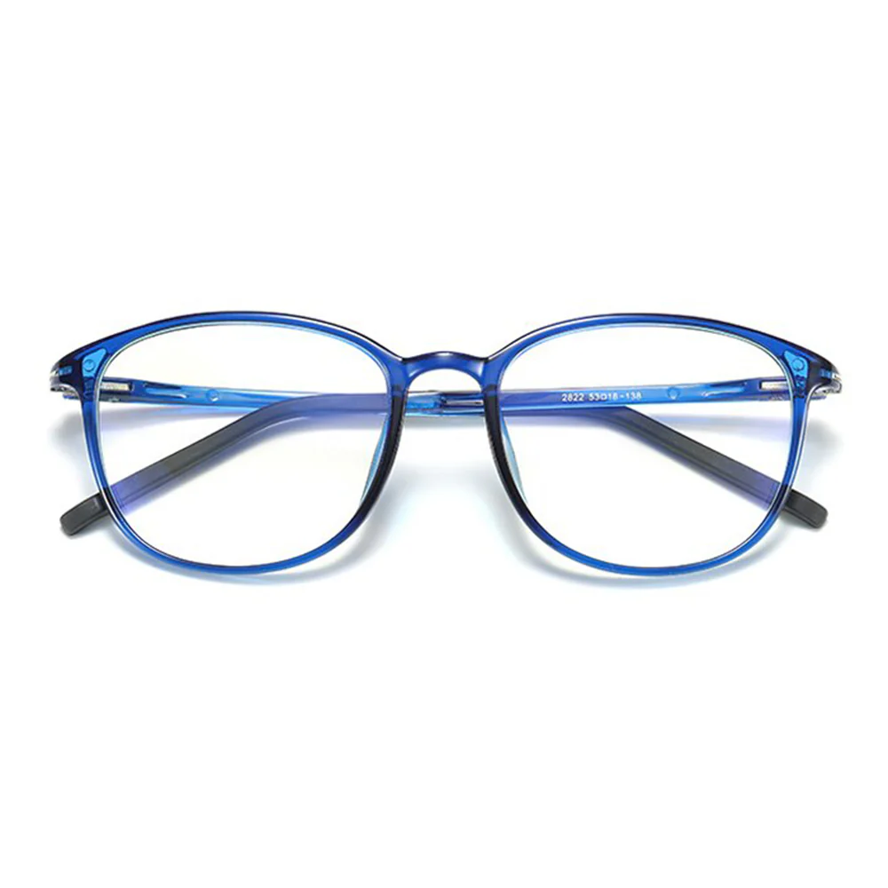 Techsuit F2822 Women's Computer Glasses, Anti-Blue Light, Blue - Image 2