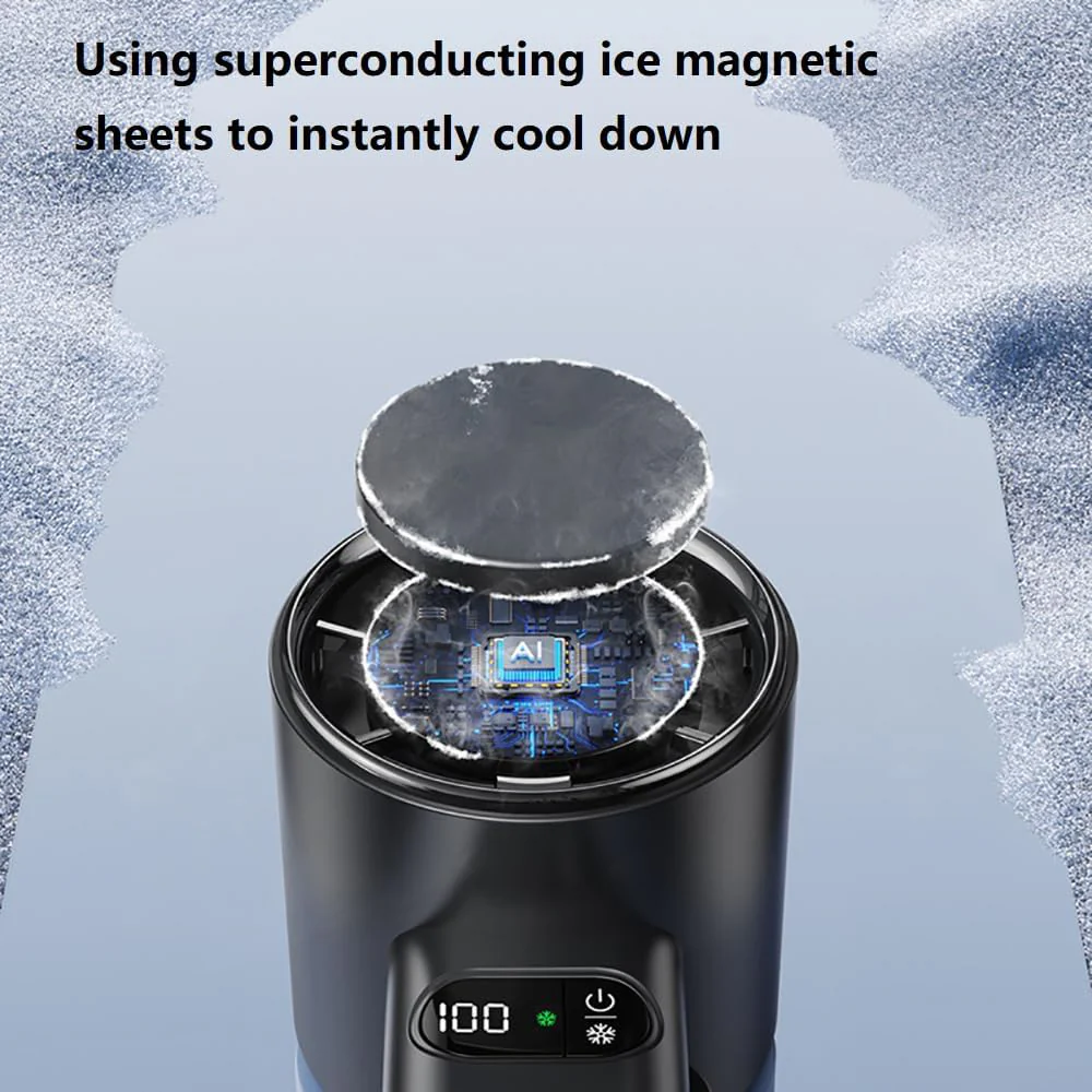 Techsuit F83 Portable Fan, Gray - Image 3