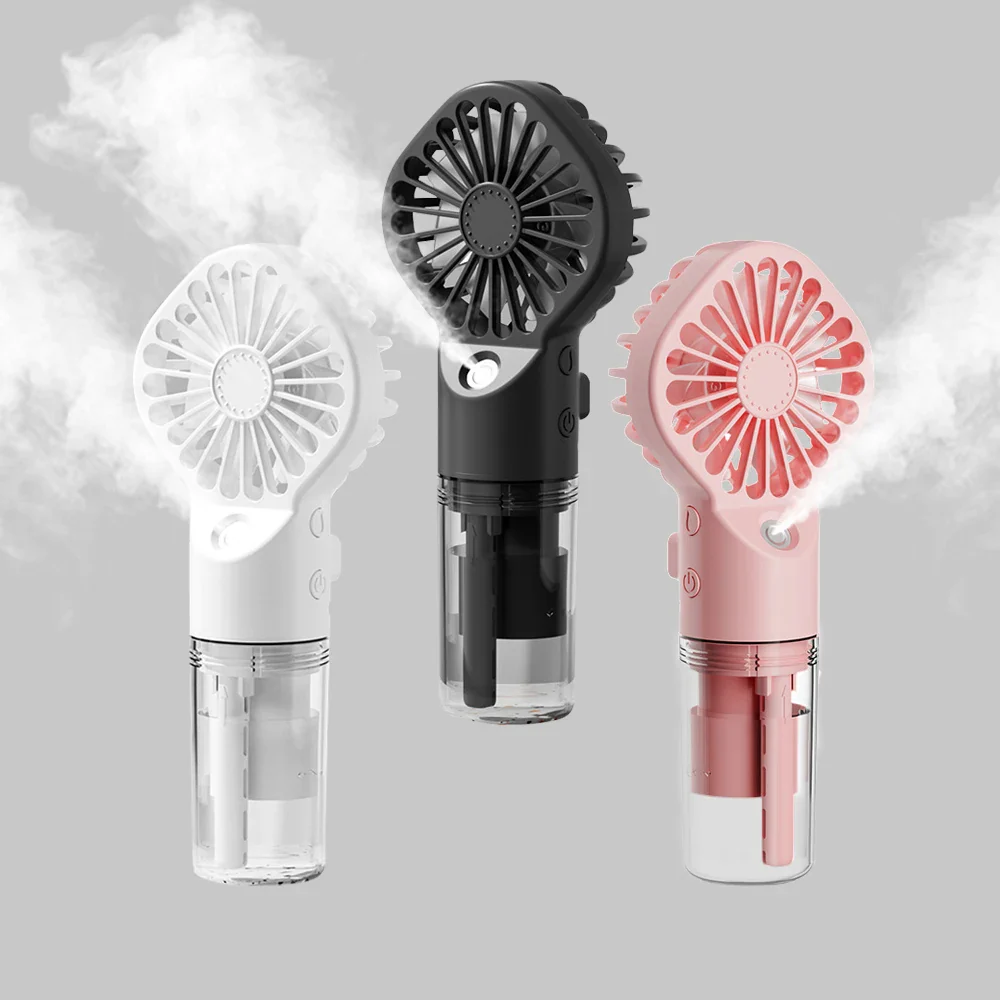 Techsuit G10 Portable Fan, Pink - Image 2