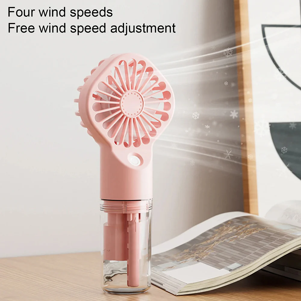 Techsuit G10 Portable Fan, Pink - Image 5