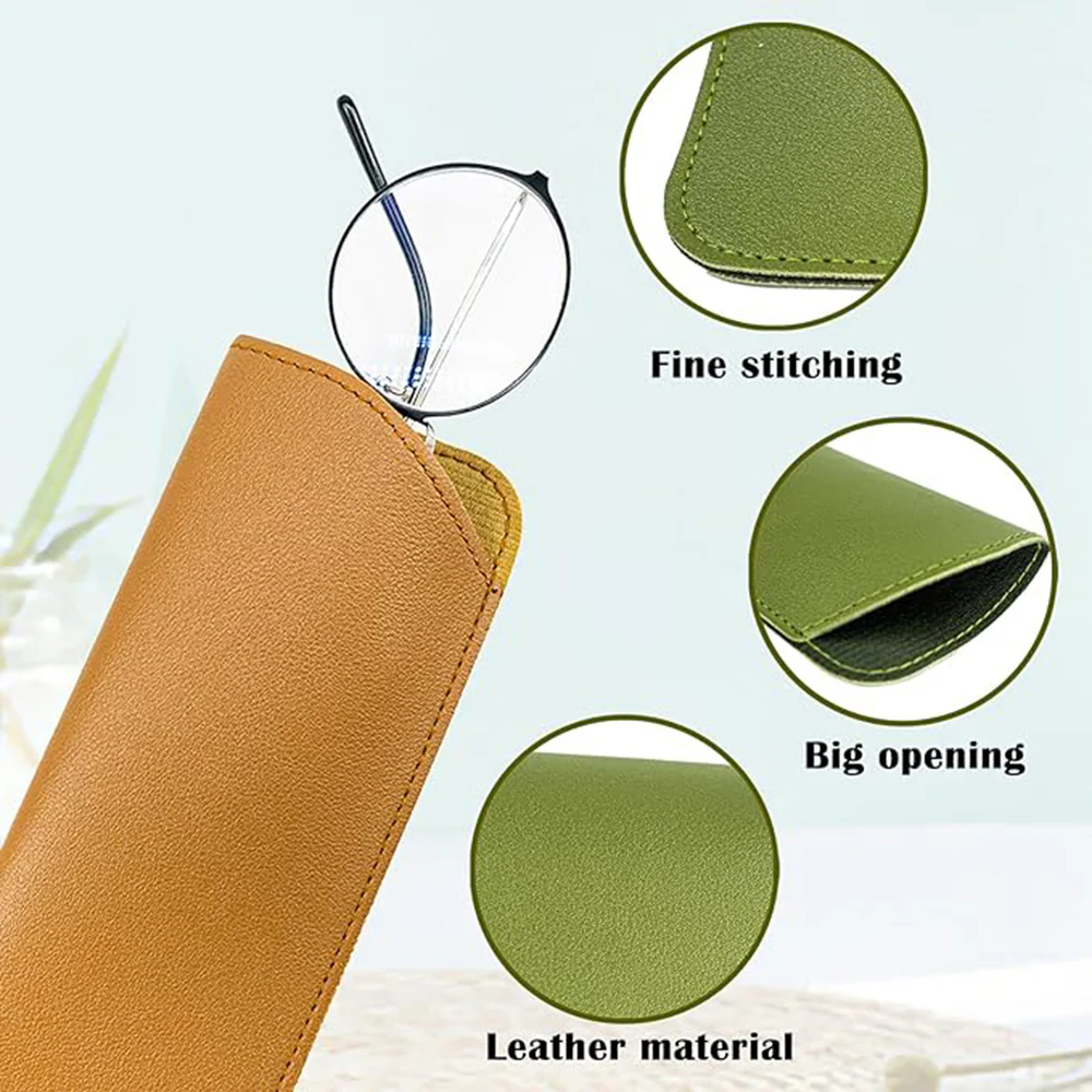 Techsuit Glasses Case ETSP8, 175mm x 75mm, Light Brown - Image 4