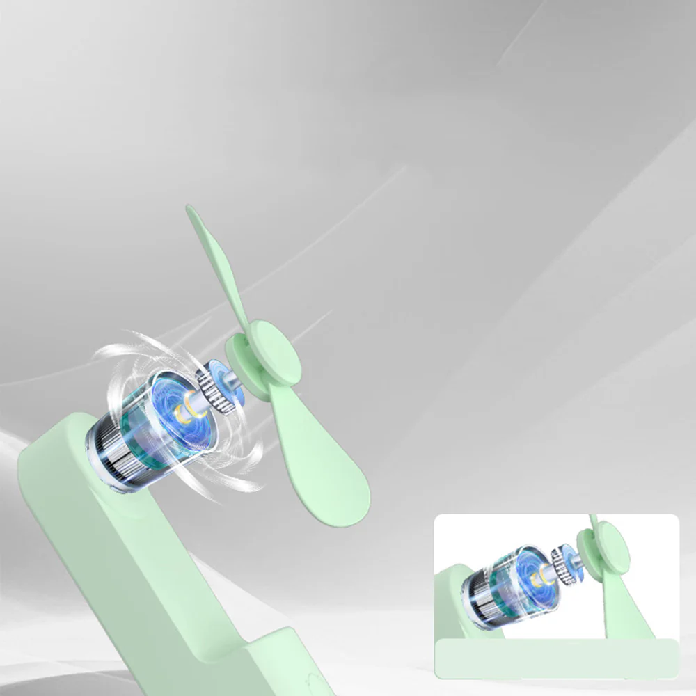 Techsuit HZ001 Portable Fan, Green - Image 6