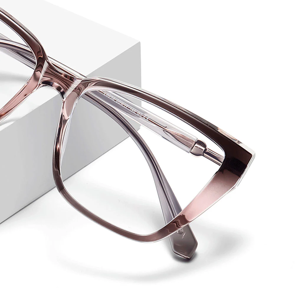 Techsuit LS250 Women's Computer Glasses, Anti-Blue Light, Pink Gradient - Image 5