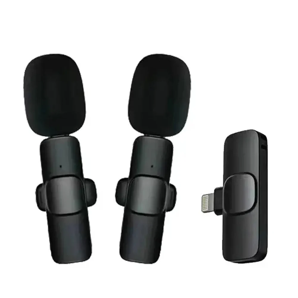 Techsuit LW1 Lavalier, Lightning, Set of 2, Black - Image 2