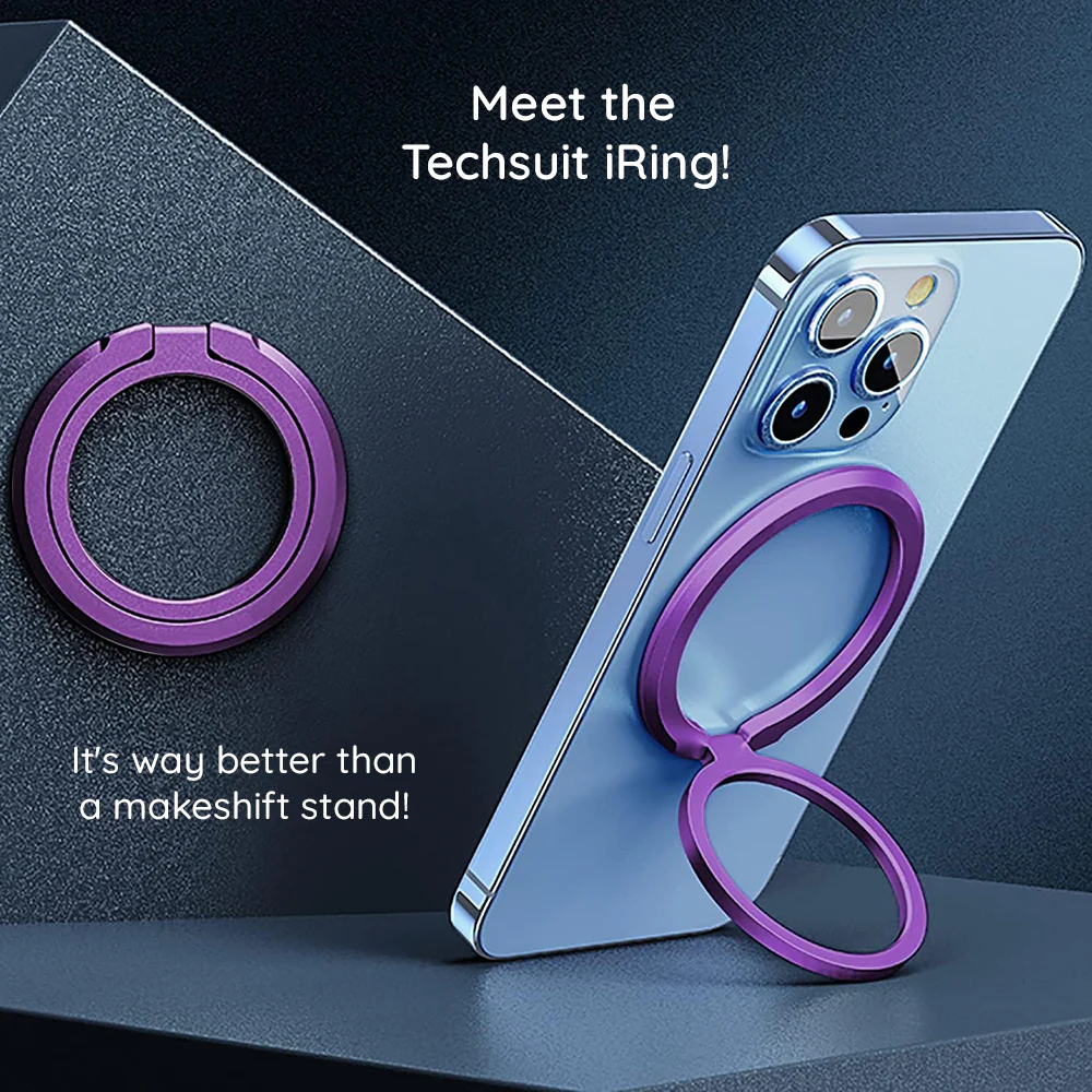 Techsuit MPR3 Ring Holder, Universal, Silver - Image 4