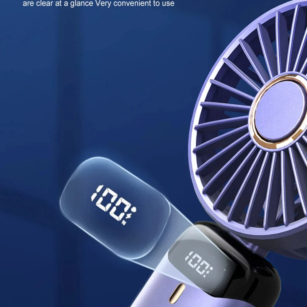 Techsuit N15 Portable Fan, Purple - Image 3