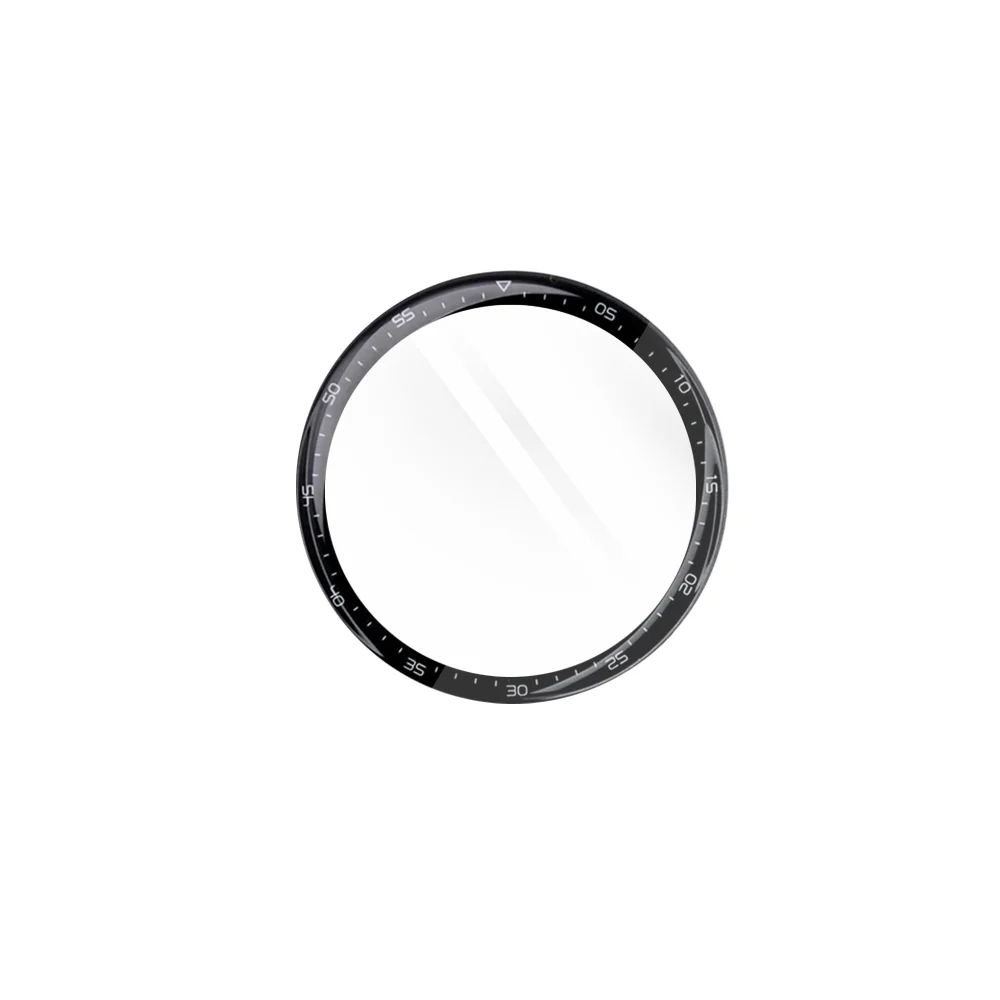 Techsuit Nano Flex Protection Film for Huawei Watch GT 3 46mm, Set of 2 Pieces, Plastic, Black - Image 3