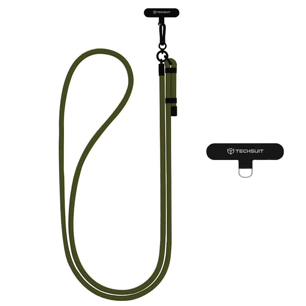 Techsuit Phone Lanyard RCS1-06, Green