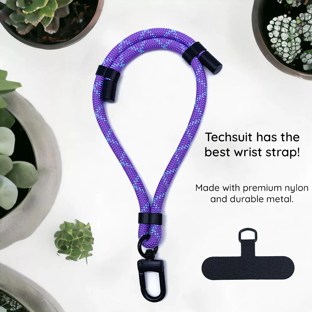 Techsuit Phone Lanyard RWS1-12, Gray Green - Image 2