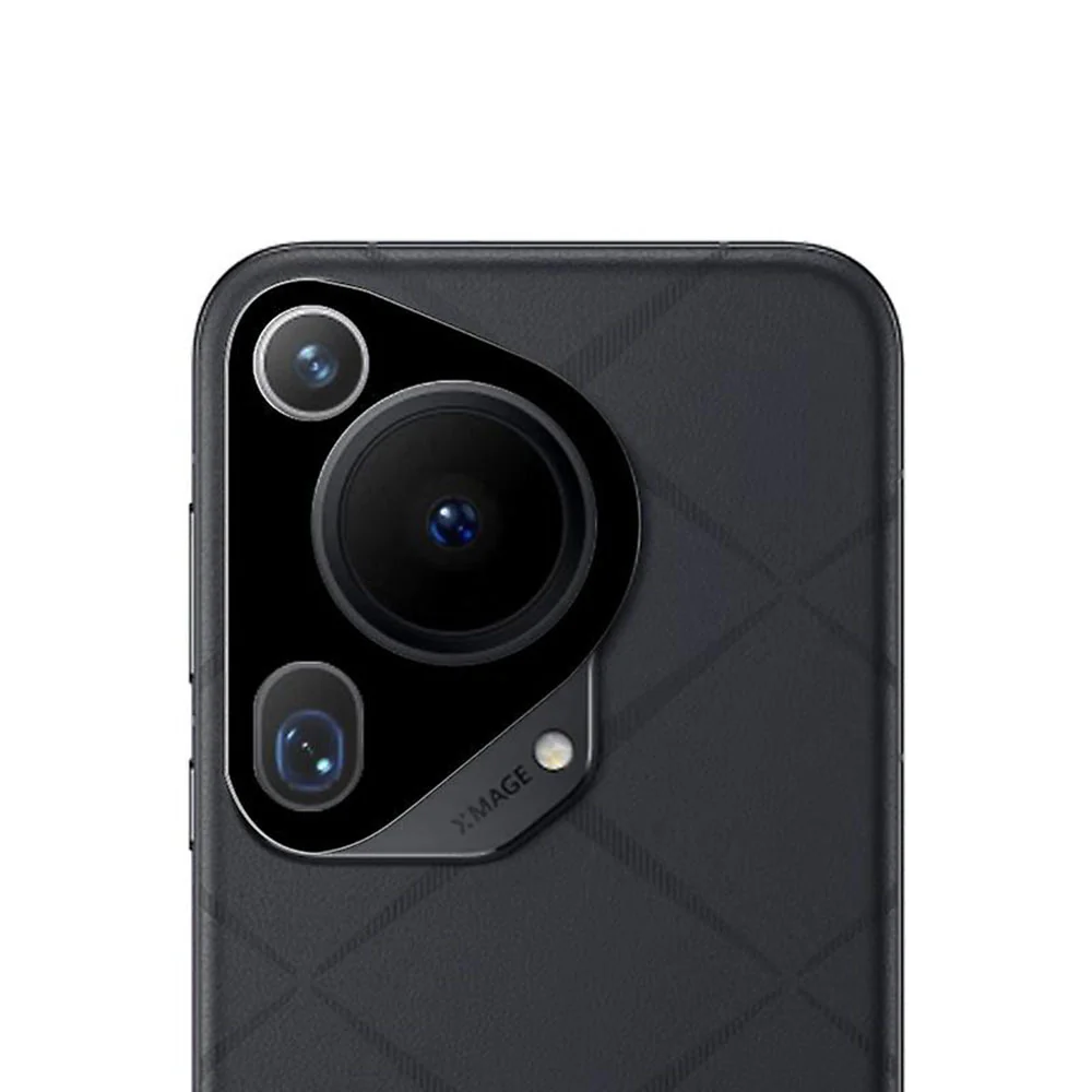 Techsuit Rear Camera Protection Film for Huawei Pura 70 Ultra, Tempered Glass, Black - Image 3
