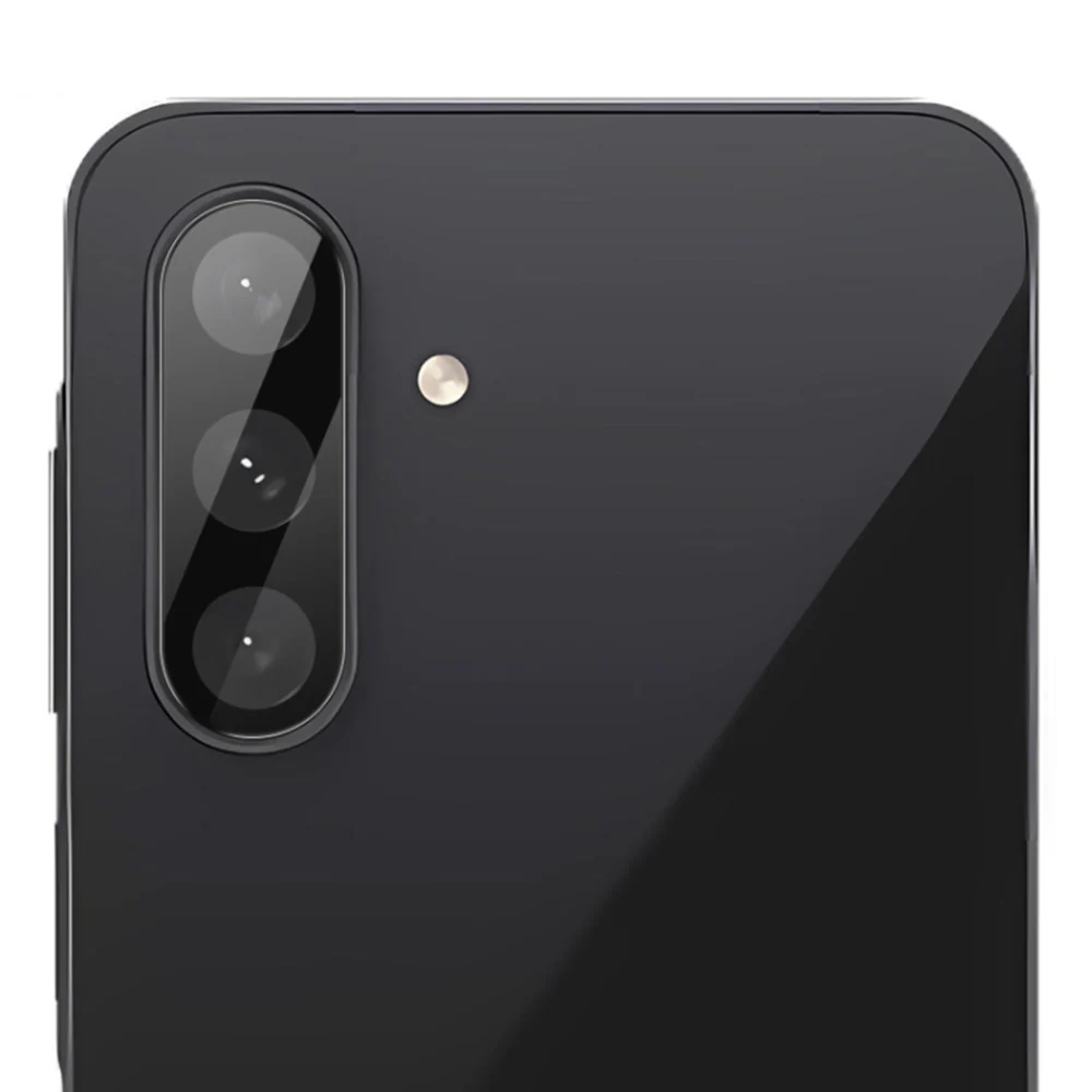 Techsuit Rear Camera Protection Film for Samsung Galaxy A57 5G, Tempered Glass, Black - Image 3