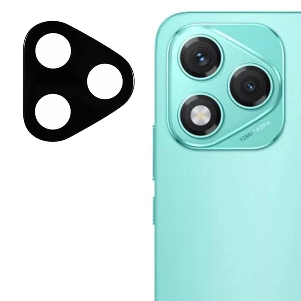 Techsuit Rear Camera Protective Film for Honor 400 Lite, Tempered Glass, Black