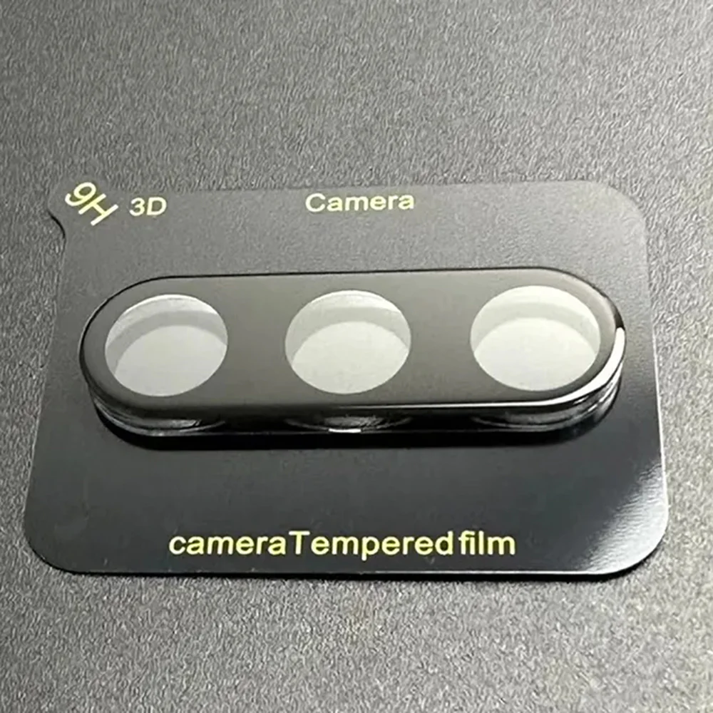 Techsuit Rear Camera Protective Film for Samsung Galaxy S24 S921, Tempered Glass, Black - Image 4